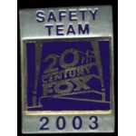 TWENTIETH CENTURY FOX EMPLOYEE SAFETY PIN